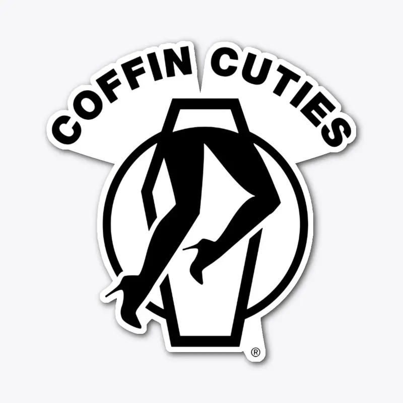 Coffin Cuties Legs and Coffin Logo